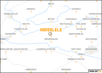 map of Maroslele