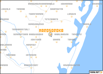 map of Marosoroka