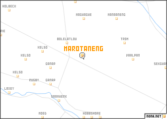 map of Marotaneng