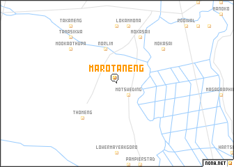 map of Marotaneng