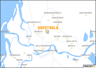 map of Marotaola