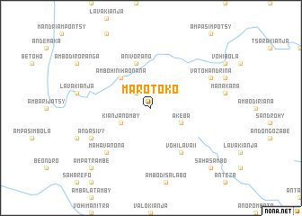 map of Marotoko