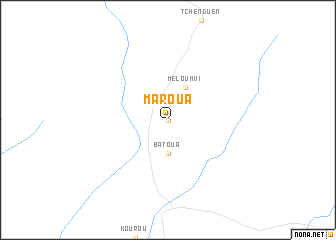 map of Maroua