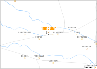 map of Marouda