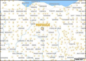 map of Marouge