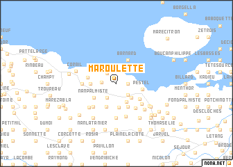 map of Maroulette