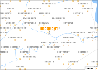 map of Marovahy