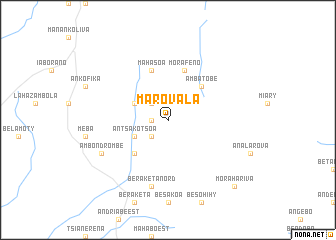 map of Marovala