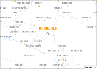 map of Marovala