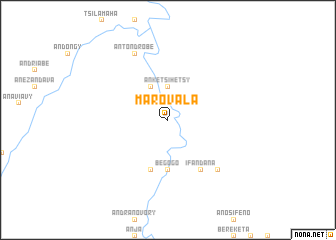 map of Marovala