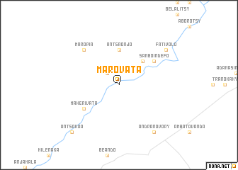 map of Marovata