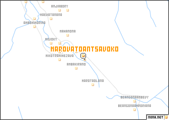 map of Marovatoantsavoko