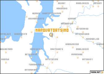 map of Marovato Atsimo