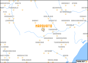 map of Marovato