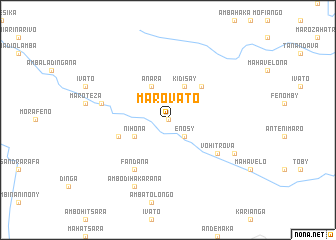 map of Marovato