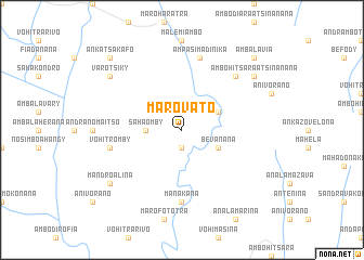 map of Marovato