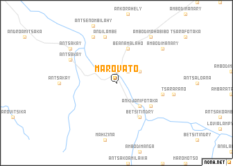 map of Marovato