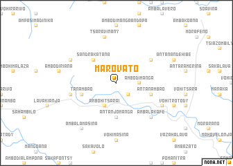 map of Marovato