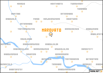 map of Marovato