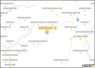 map of Marovato