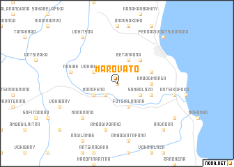 map of Marovato