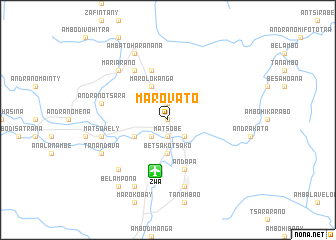 map of Marovato