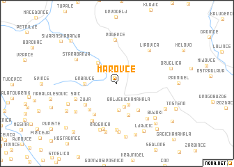 map of Marovce