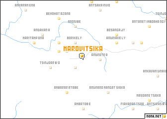 map of Marovitsika