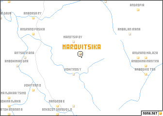 map of Marovitsika