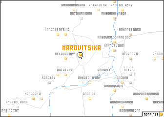 map of Marovitsika