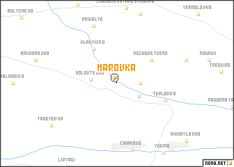 map of Marovka