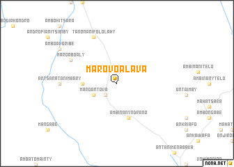 map of Marovoalava