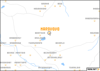 map of Marovovo