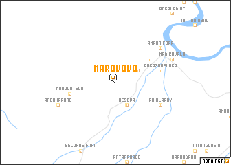 map of Marovovo