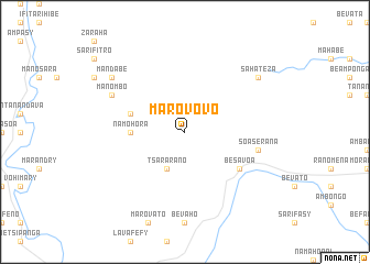 map of Marovovo