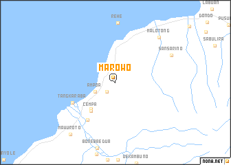 map of Marowo