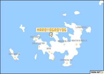 map of Maroyogroyog