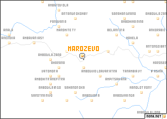 map of Marozevo