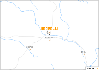 map of Marpalli