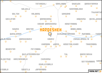 map of Marqesheh