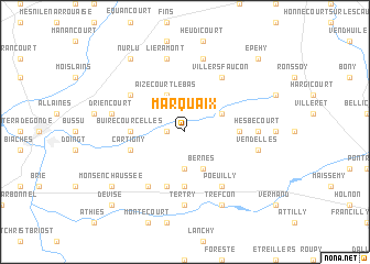 map of Marquaix