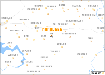 map of Marquess