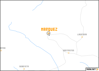 map of Marquez