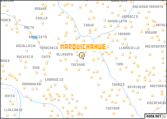 map of Marquichahue