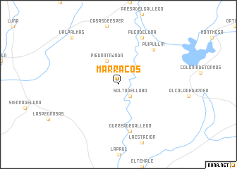 map of Marracos