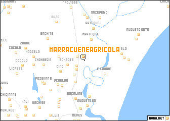 map of Marracuene Agricola