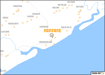 map of Marrane