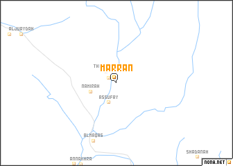 map of Marrān