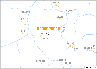 map of Marraparre