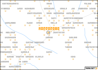 map of Marraraba